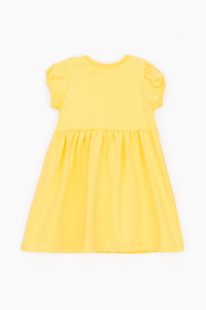 Фото Платье для девочки Breeze 17031 с принтом 104 см Желтый (2000989678861S)