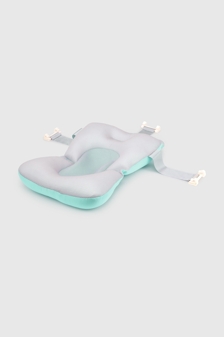 Фото Антиковзна подушка для купання малюка ShuMeiJia 8602 Блакитний (2002015126285)