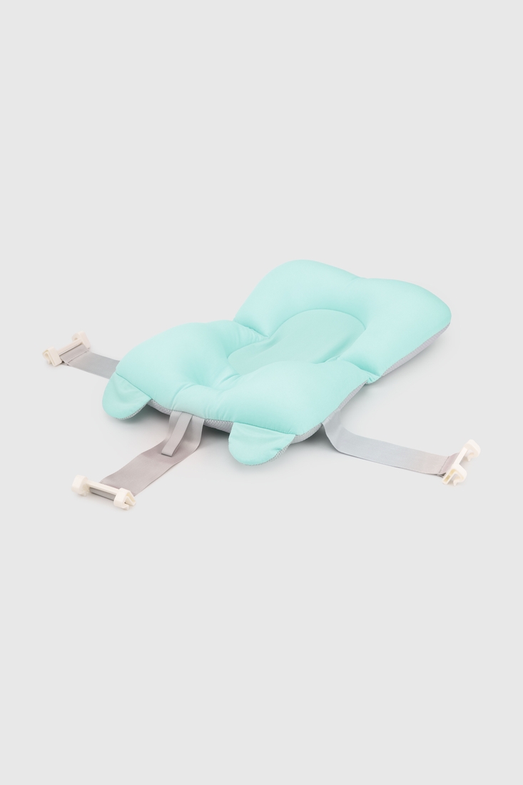 Фото Антиковзна подушка для купання малюка ShuMeiJia 8602 Блакитний (2002015126285)