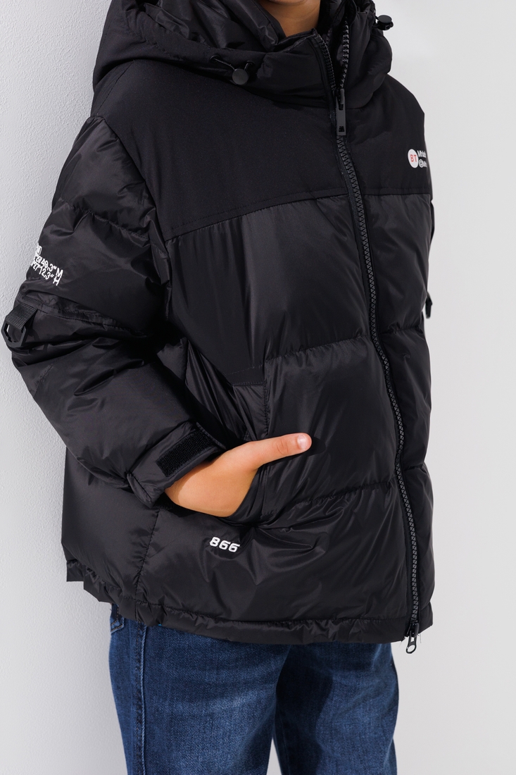 Фото Куртка для хлопчика XZKAMI 2323 146 см Чорний (2000990604958W)
