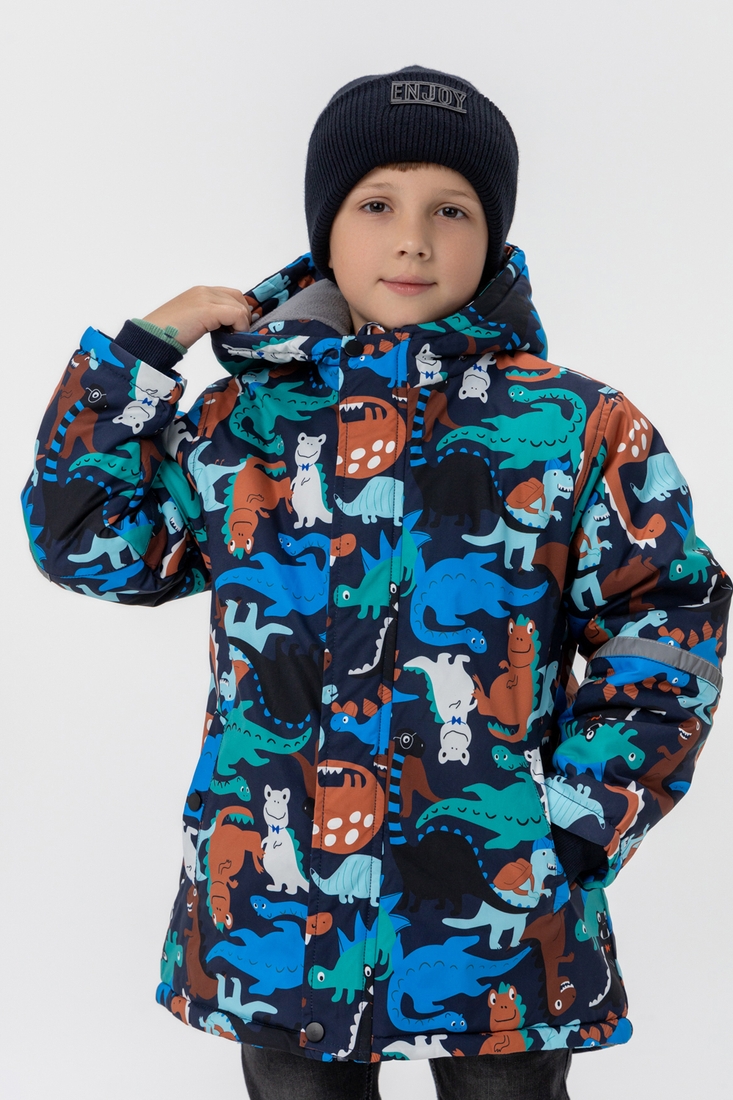 Фото Куртка для хлопчика XZKAMI 23607 98 см Темно-синій (2000989985181D)