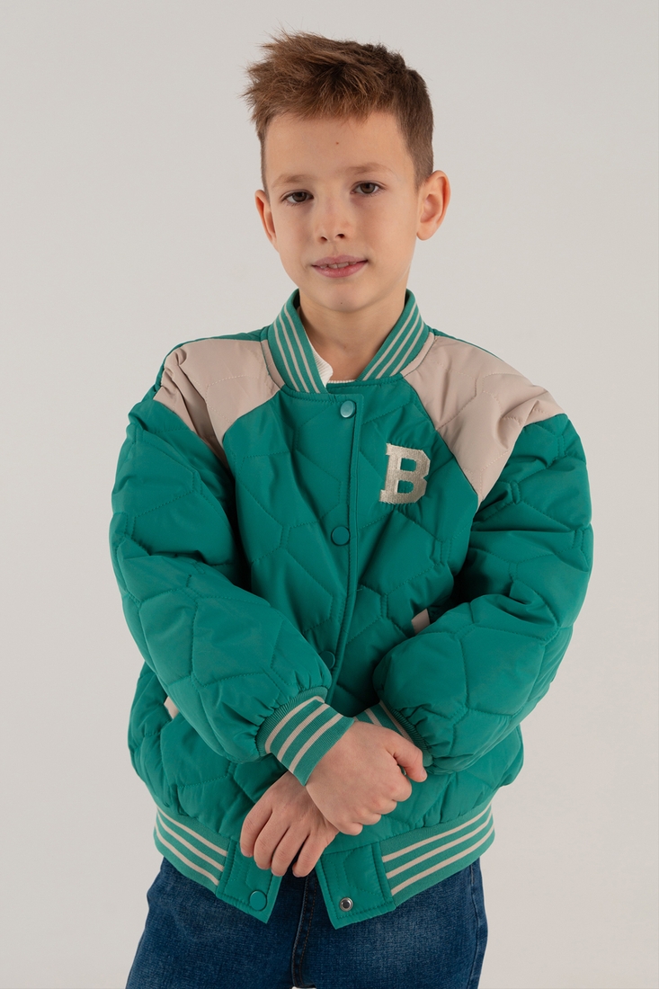 Фото Куртка для хлопчика XZKAMI 55230 146 см Зелений (2000990368560D)