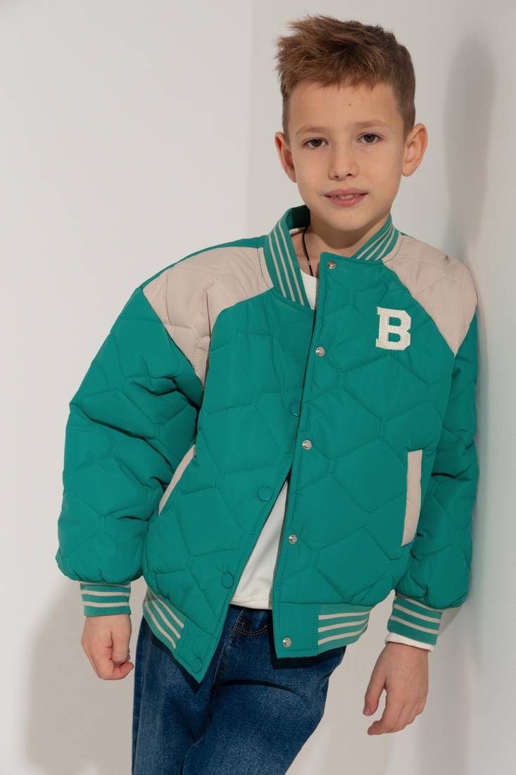 Фото Куртка для мальчика XZKAMI 55230 146 см Зеленый (2000990368560D)