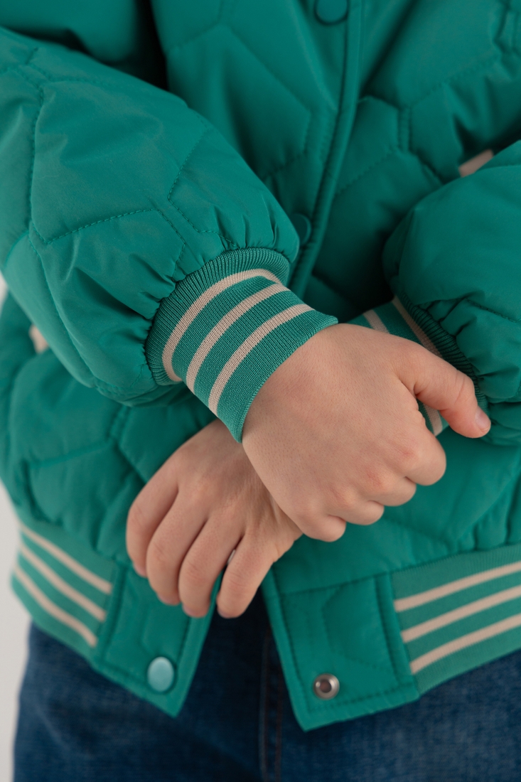 Фото Куртка для мальчика XZKAMI 55230 122 см Зеленый (2000990368539D)