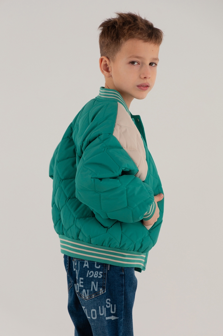 Фото Куртка для мальчика XZKAMI 55230 146 см Зеленый (2000990368560D)