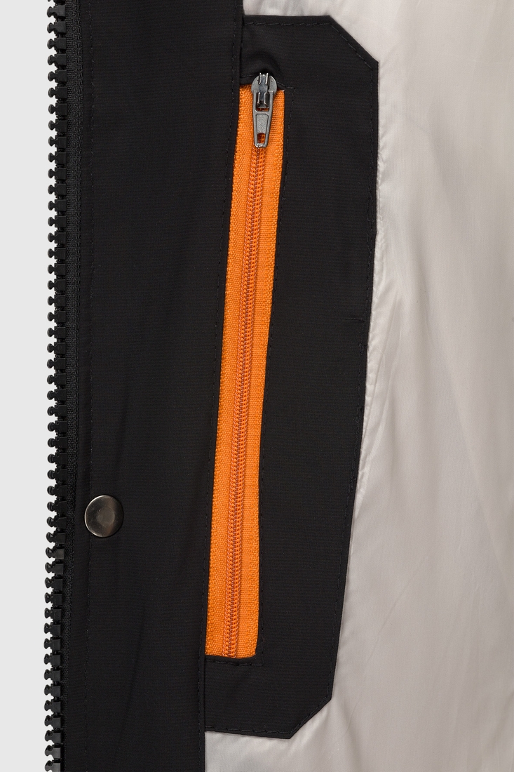 Фото Куртка однотонная мужская 9902 2XL Серо-бежевый (2000990543493W)