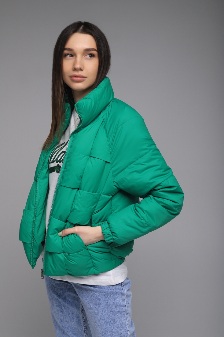Фото Куртка жіноча 2061 M Зелений (2000989388289D)