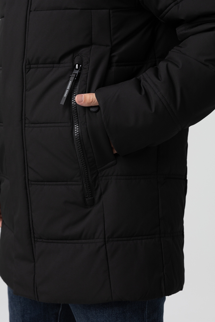 Фото Куртка зимняя мужская Kings Wind 3308-1 56 Черный (2000989797807W)