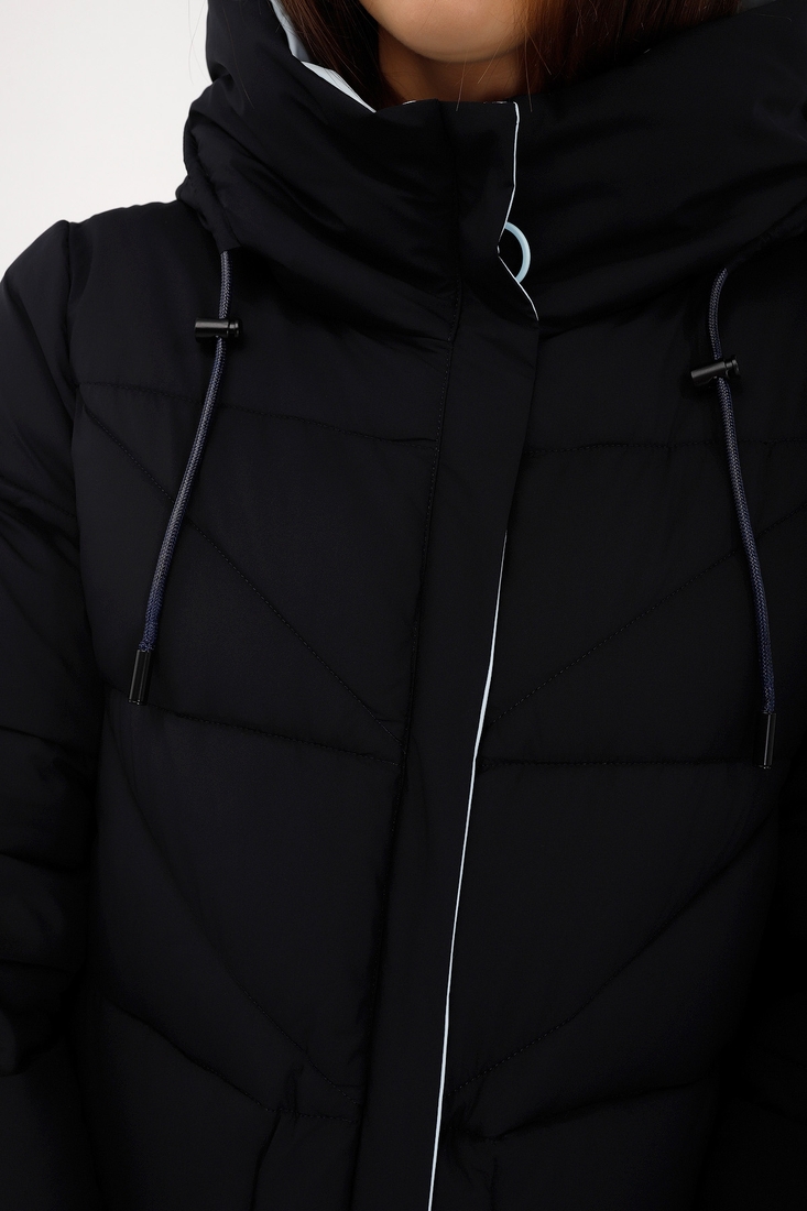 Фото Куртка зимняя Towmy 3689 S Темно-синий с голубым (2000989128427W)