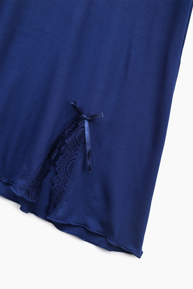Фото Ночная женская рубашка Atik 725 4XL Синий (2000989522478A)