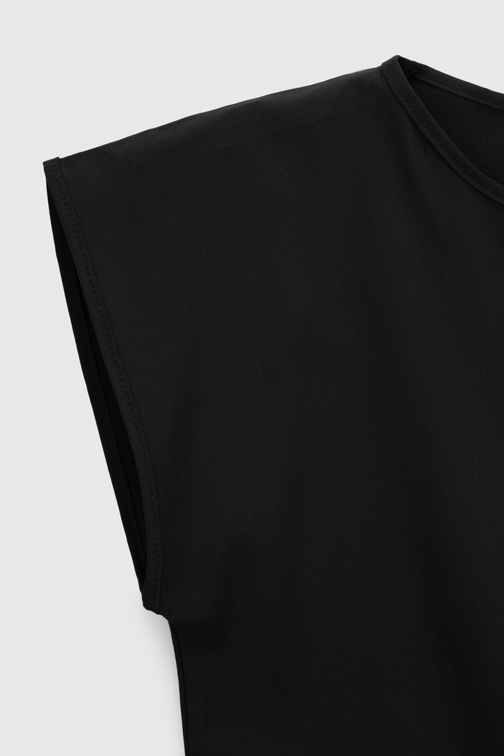 Фото Піжамна футболка жіноча Fleri F50136 46 Чорний (2000990257710A)