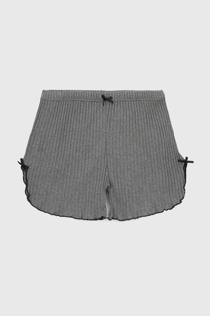 Фото Пижамные шорты женские KESIMOGLU Рубчик 080 M Темно-серый (2000990529640A)