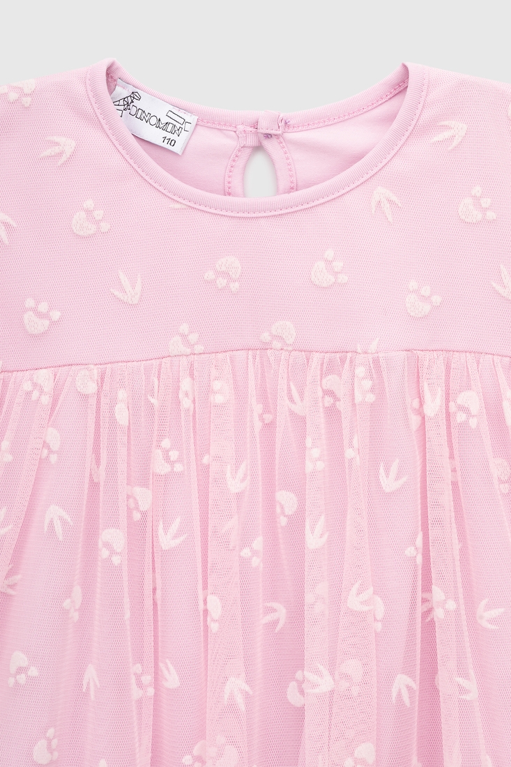 Фото Платье для девочки Dinomin 240520 110 см Розовый (2000990347183D)