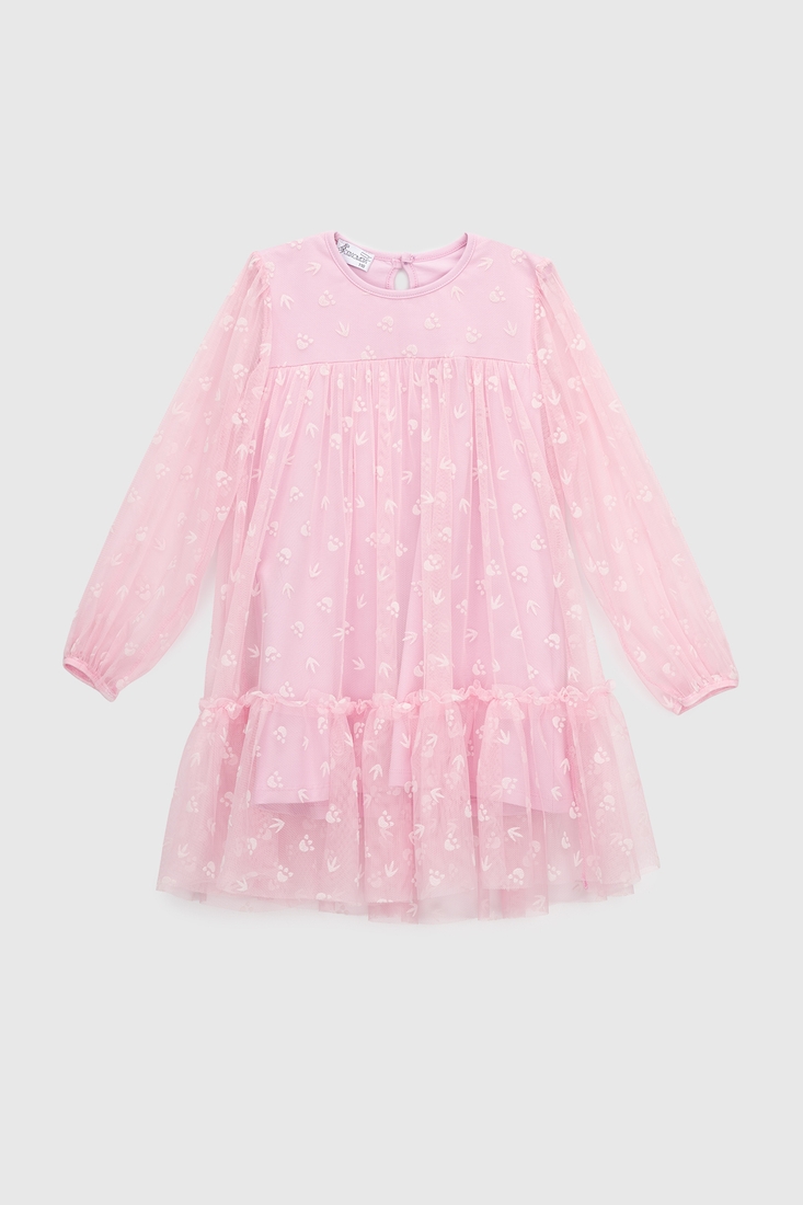 Фото Платье для девочки Dinomin 240520 110 см Розовый (2000990347183D)