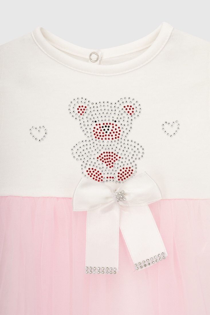 Фото Платье однотонное для девочки Baby Show 9409 86 см Розовый (2000990473745S)
