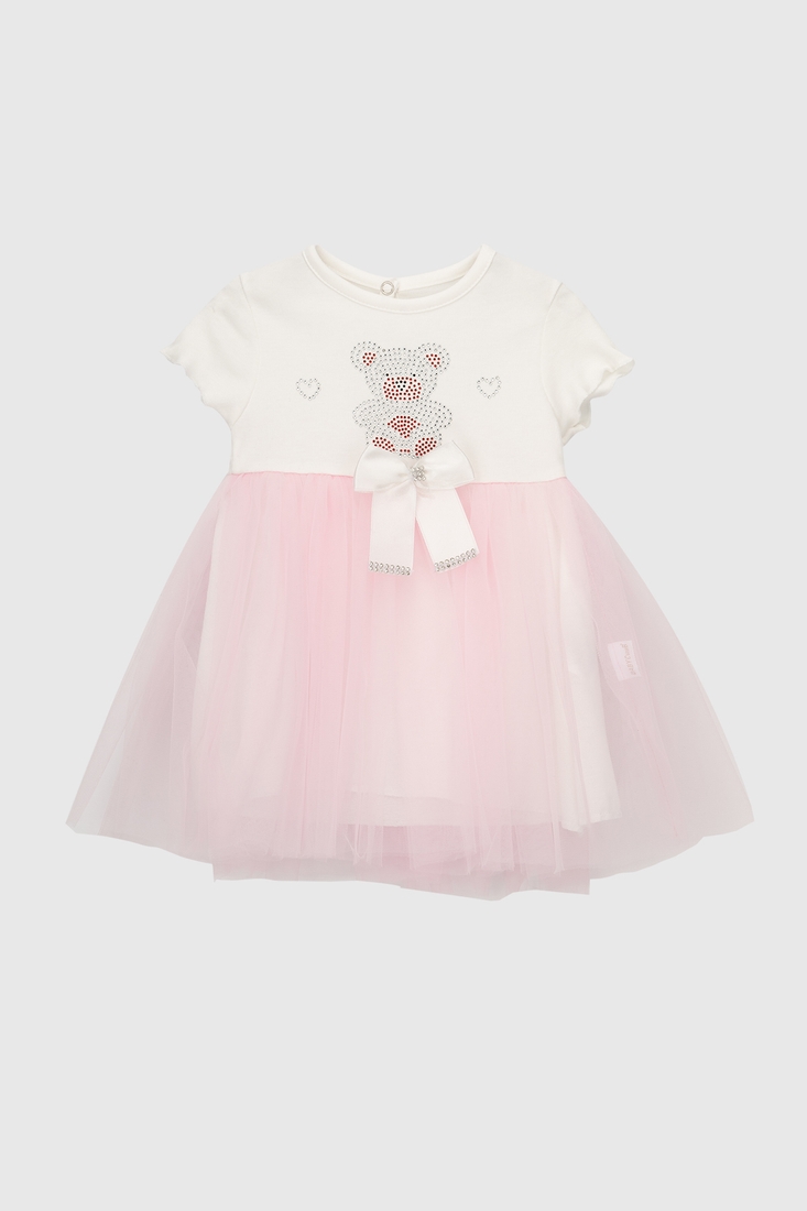 Фото Платье однотонное для девочки Baby Show 9409 74 см Розовый (2000990473721S)