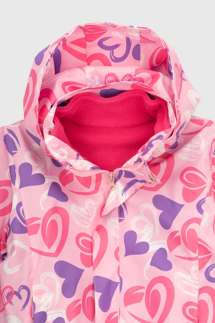 Фото Ветровка с кофтой для девочки 88038 122 см Розовый (2000990283924D)