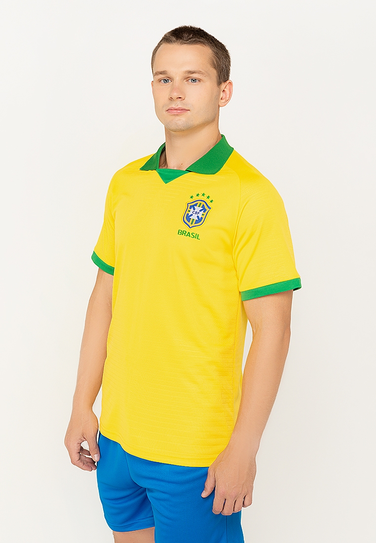 Фото Футбольная форма футболка+шорты BRAZIL XXL Желтый (2000904329649A)
