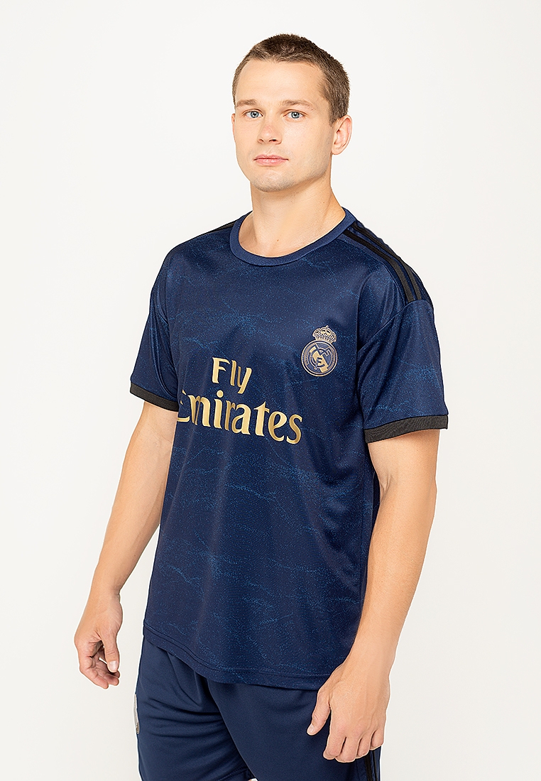 Фото Футбольна форма футболка+шорти REAL MADRID L Темно-синій (2000904330232A)