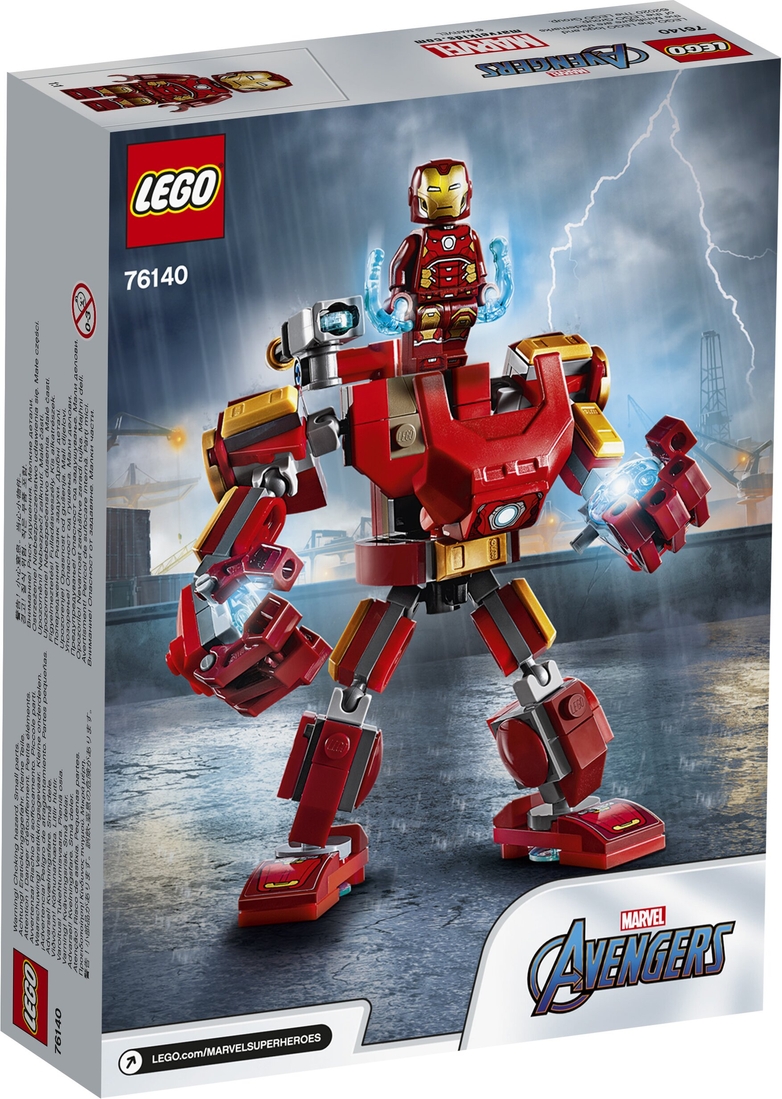 Фото Конструктор LEGO Super Heroes Железный Человек трасформер (76140)
