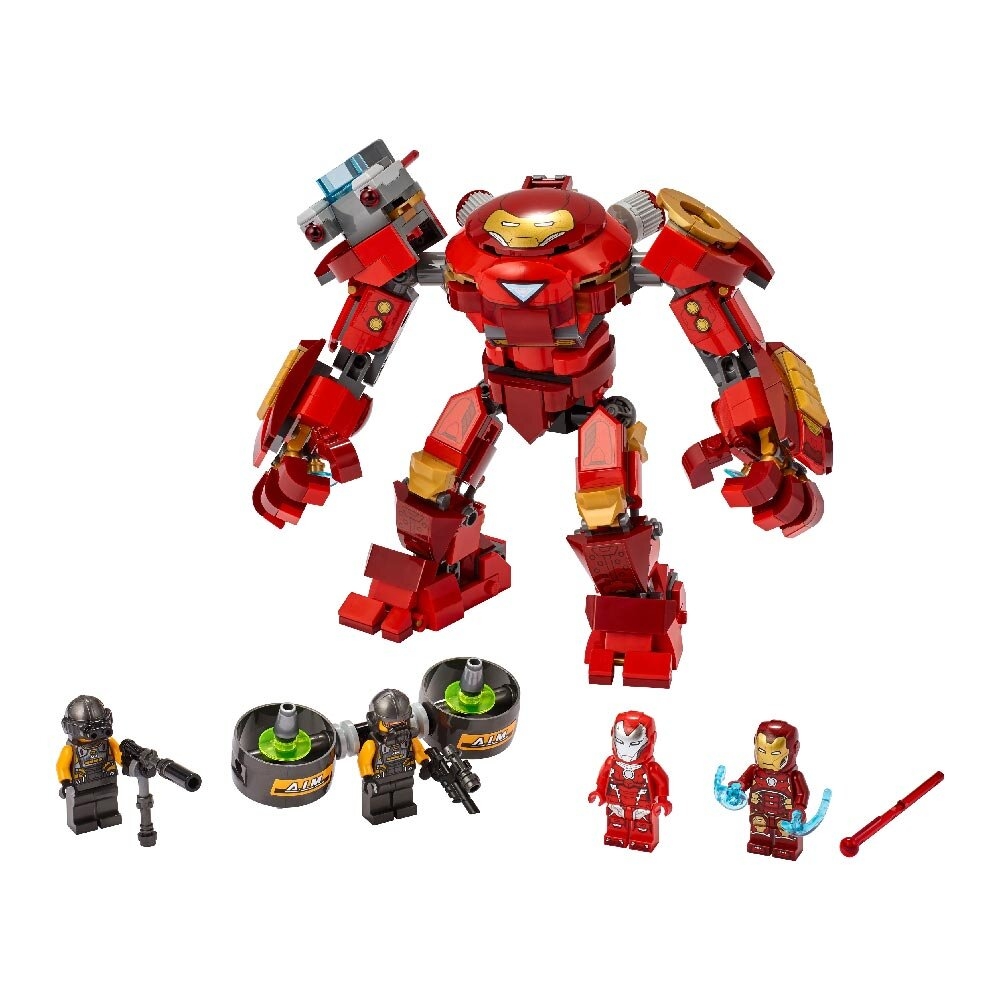 Фото Конструктор LEGO Super Heroes Халкбастер Железного Человека против агента AIM (76164)