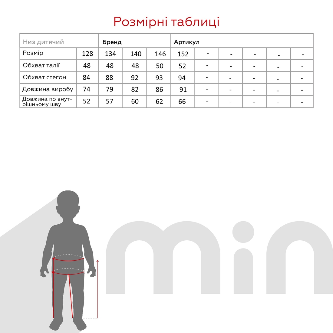 Фото Джинси Regular для хлопчика Pitiki 2812 128 см Сірий (2000990731289D)