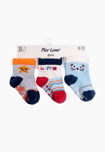Фото Шкарпетки для хлопчиків,6-12 місяців. Pier Lone P-531 Різнокольоровий (2000904212422A)