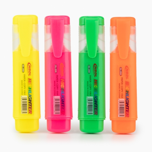 Фото Набор текстовых маркеров 4 цвета ZHAO PIN SHENG N-208 Разноцветный (2002007408962)