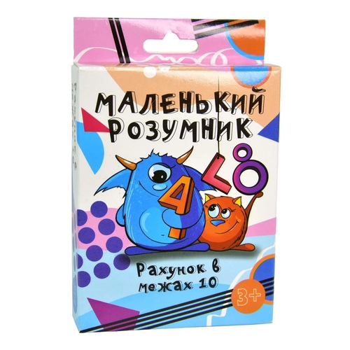 Фото Настольная игра Маленький умник обучающая на украинском языке Strateg 30271 (4823113819378)
