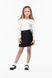 Блуза трикотаж для дівчинки Perix 4026 152 см Молочний (2000989809043D) Фото 4 з 12