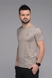 Фитнес футболка однотонная мужская Speed Life XF-1506 S Бежевый (2000989516507A) Фото 1 из 16