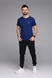 Фітнес футболка однотонна чоловіча Speed Life XF-1512 S Синій (2000989516606A) Фото 3 з 17