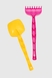 Іграшка Лопатка і граблі великі Disney 39632 Жовто- рожевий (2000990469175) Фото 2 з 2