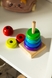 Игрушка деревянная "Пирамидка" MWZ-0183 Разноцветный (2002014992805) Фото 2 из 5