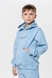 Костюм для хлопчика (худі+штани) Ecrin 2501 140 см Блакитний (2000990239754D) Фото 4 з 20
