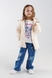 Куртка для дівчинки EAC5041 104 см Молочний (2000990257154D) Фото 8 з 15