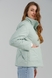 Куртка однотонна жіноча 23822 2XL Оливковий (2000990317957D) Фото 2 з 16