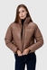 Куртка жіноча 8037 2XL Світло-коричневий (2000989988717D) Фото 2 з 15