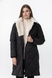 Куртка зимняя женская 8136 2XL Черный (2000990198266W) Фото 1 из 16