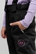 Штани на шлейках для дівчинки B-30 140 см Чорний (2000989626039W) Фото 5 з 16