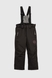Штани на шлейках для дівчинки B-30 140 см Чорний (2000989626039W) Фото 8 з 16