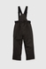 Штани на шлейках для дівчинки B-30 140 см Чорний (2000989626039W) Фото 9 з 16