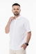Рубашка мужская однотонная Jean Pier JP7302 L Белый (2000989651536S) Фото 2 из 10