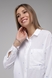 Сорочка жіноча з візерунком Patiskha 3039 S Білий (2000989483380D) Фото 1 з 11