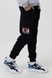 Спортивні штани з принтом для хлопчика Pitiki 228-13-1 176 см Чорний (2000990094384D) Фото 2 з 13
