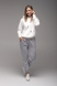 Спортивні штани жіночі 23-1410 L/XL Сірий (2000989374176D) Фото 2 з 10