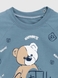 Костюм футболка+шорти для хлопчика Baby Show 863 86 см Блакитний (2000990584120S) Фото 3 з 10