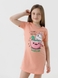 Нічна сорочка для дівчинки Mini Moon 6146 158-164 см Персиковий (2000990526786A) Фото 4 з 13