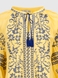 Вишиванка сорочка з принтом жіноча Es-Q 5675 L Жовтий (2000990588371A) Фото 8 з 12