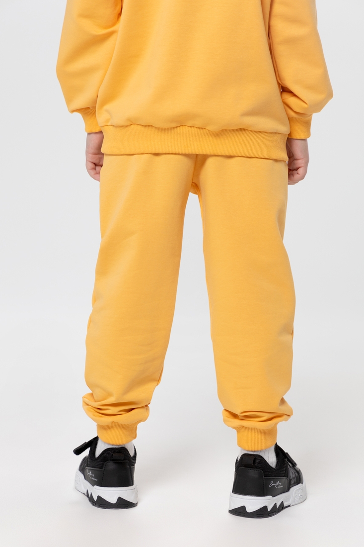Фото Костюм для хлопчика (худі+штани) Ecrin 2503 140 см Жовтий (2000990239952D)